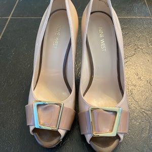 Ladies Open Toe Pump by Nine West